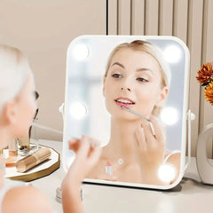 Espejo de Maquillaje Profesional con LED