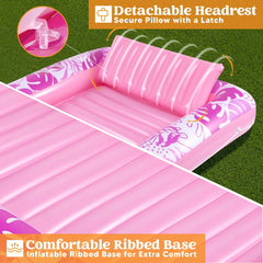 Pink Paradise Pool Lounger - VIP